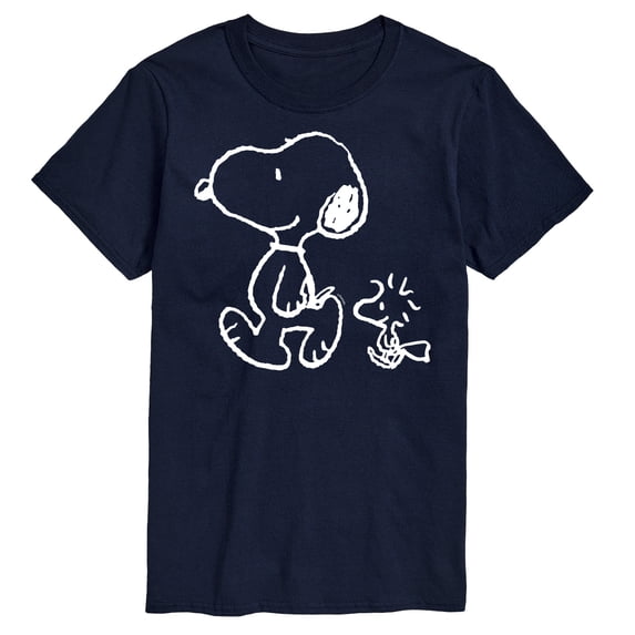 Peanuts - Snoopy Woodstock Walk - Men's Short Sleeve Graphic T-Shirt
