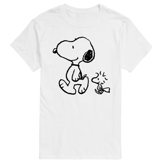 Peanuts - Snoopy Woodstock Walk - Men's Short Sleeve Graphic T-Shirt