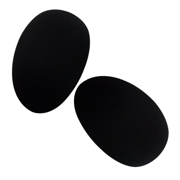 FONDOTIN Black Breast Pad for Men Made of Nonwoven Fabric with Strong Adhesion Great for Summer Outdoor Use 1 Pair