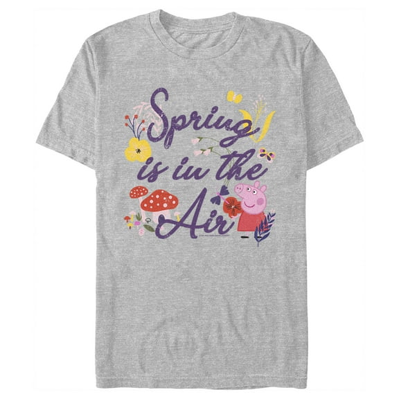 Men's Peppa Pig Spring is in the Air Graphic T-Shirt