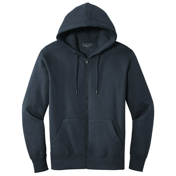 Men's Perfect Fit & Feel Zip Up Fleece Hoodie