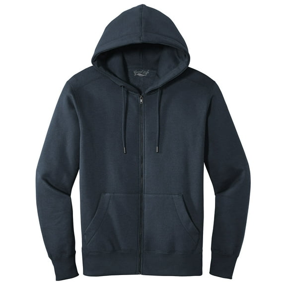 Men's Perfect Fit & Feel Zip Up Fleece Hoodie