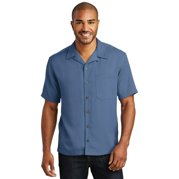 Men's Perfect Open Collar Camp Shirt