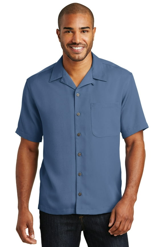 Men's Perfect Open Collar Camp Shirt