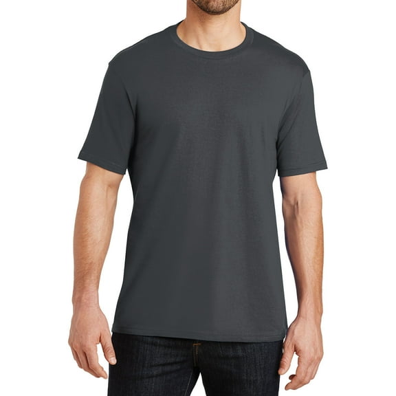 Men's Perfect Weight Crew Tee Charcoal 3X-Large