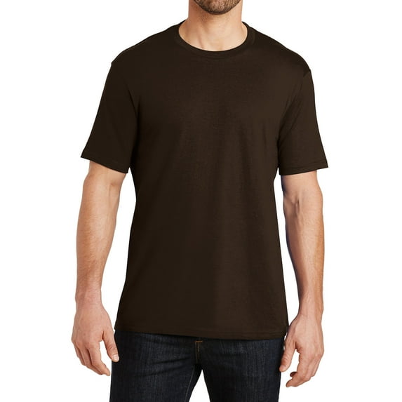 Men's Perfect Weight Crew Tee Espresso 4X-Large