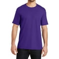 thumbnail image 1 of Men's Perfect Weight Crew Tee Purple Small, 1 of 4
