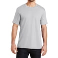 thumbnail image 1 of Men's Perfect Weight Crew Tee Silver 2X-Large, 1 of 4