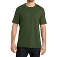thumbnail image 1 of Men's Perfect Weight Crew Tee Thyme Green Large, 1 of 4