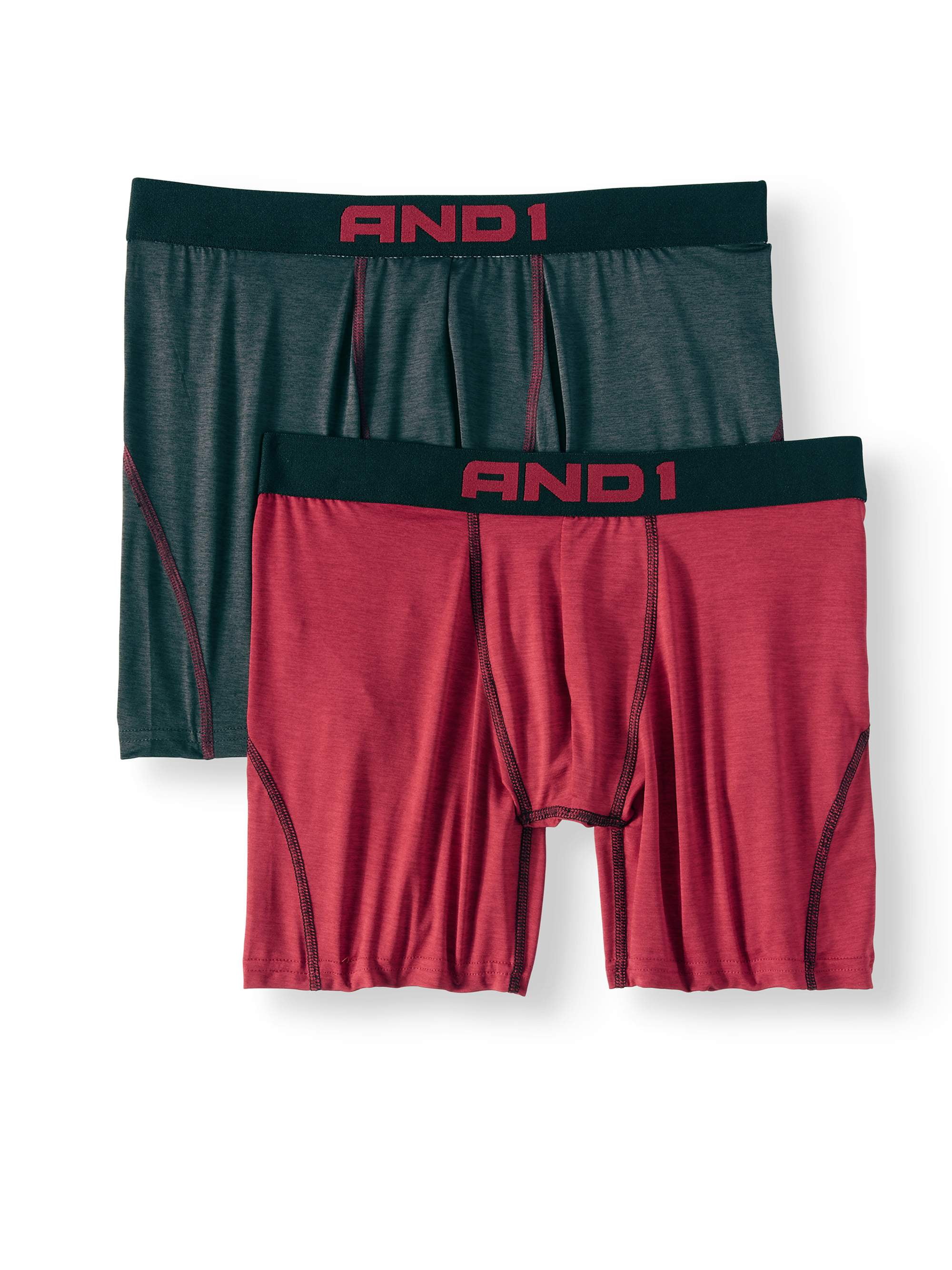 Men's Performance Boxer Brief with Contour Pouch, 2-Pack