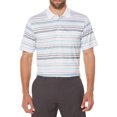 thumbnail image 1 of Men's Performance Chest Linear Print Polo Shirt, 1 of 1