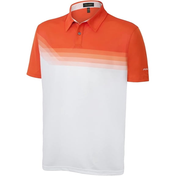 Men's Performance Dry Fit Golf Shirt, Quick-Dry Short Sleeve Polo, Moisture Wicking