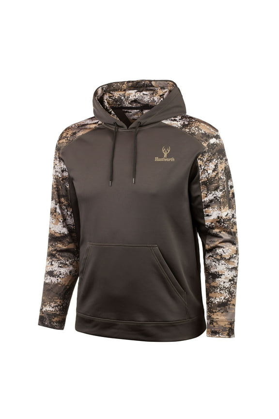 Men’s Performance Fleece Hoodie (Charcoal / Disruption®)