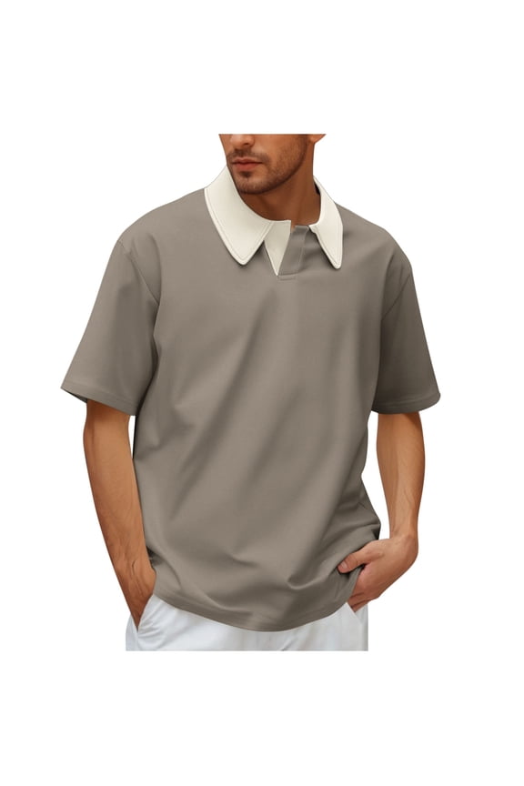 Men's Performance Golf Shirt Moisture Wicking Quick Dry Short Sleeve Shirts for Men Casual Activewear