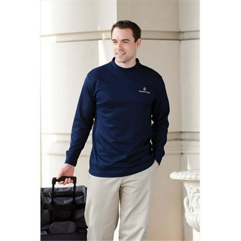 Zengjo Long Sleeve Compression Shirts for Men Thermal(Black