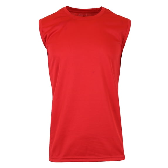 Men's Performance Moisture Wicking Active Short Sleeve & Muscle Tee