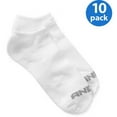 thumbnail image 1 of Men's Performance No Show Socks White 10 Pack - Shoe Size 6-12.5, 1 of 3