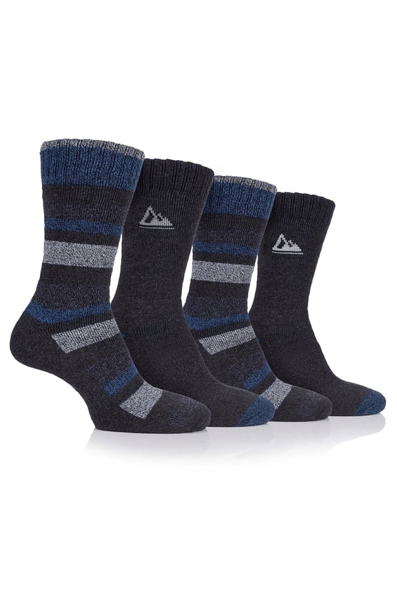 Men's Performance Polyester Stripe Boot Sock