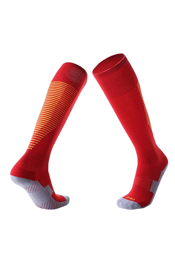 Men's Performance Running Socks Color Block Design Ventilation Mesh Panels Sweat Wicking Cushioned for Sports & Training