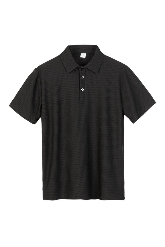 Men's Performance Shirt, Quick Dry Activewear Short Sleeve Top with Breathable Mesh, Casual Sports Shirt for Workout and Outdoor