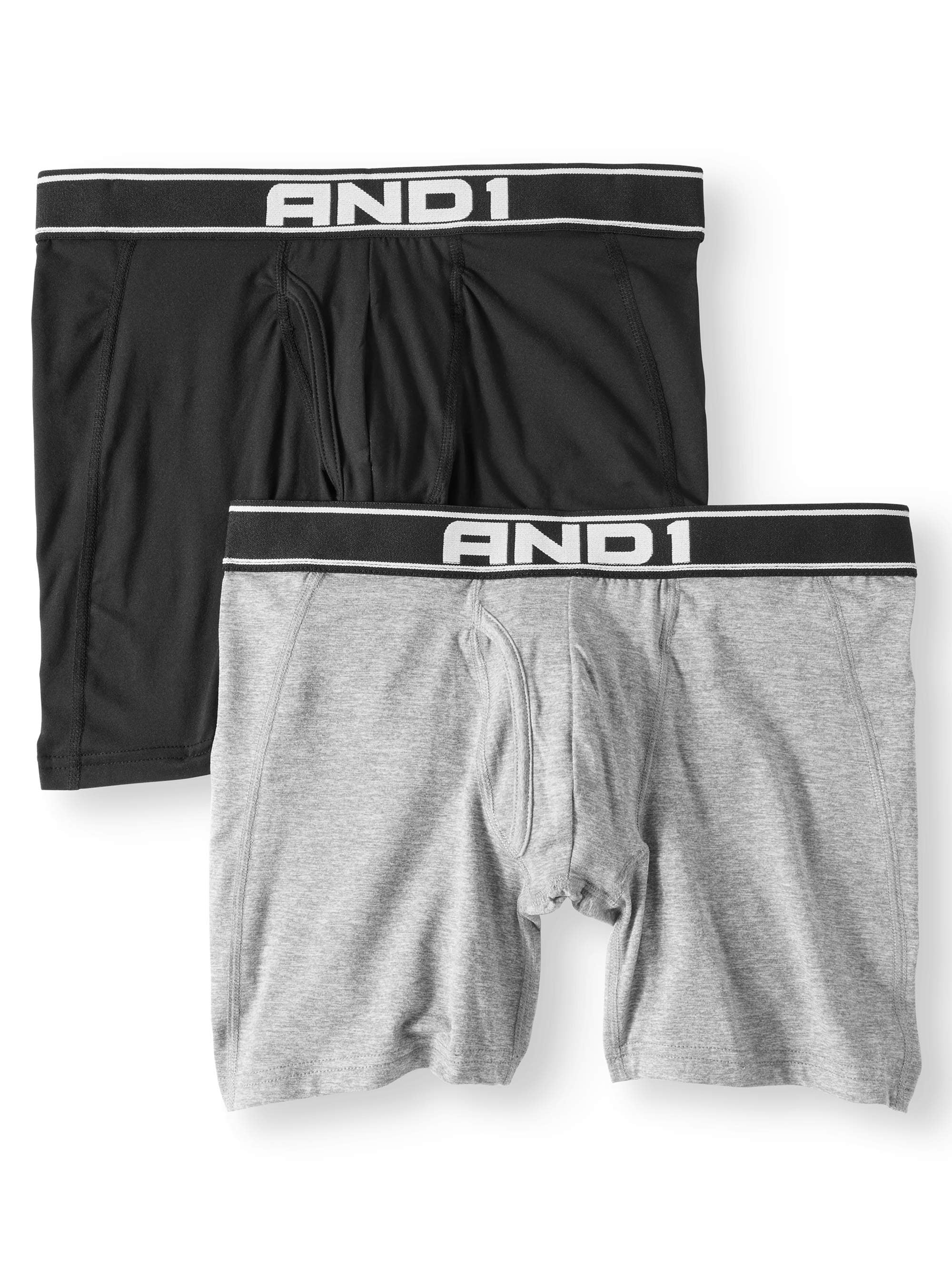  AND1 Mens Underwear - 12 Pack Performance
