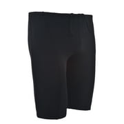 Mens Performance Swimsuit Racer Jammer - Durable Spandex Nylon Blend Comfortable Swimwear Training Many Colors