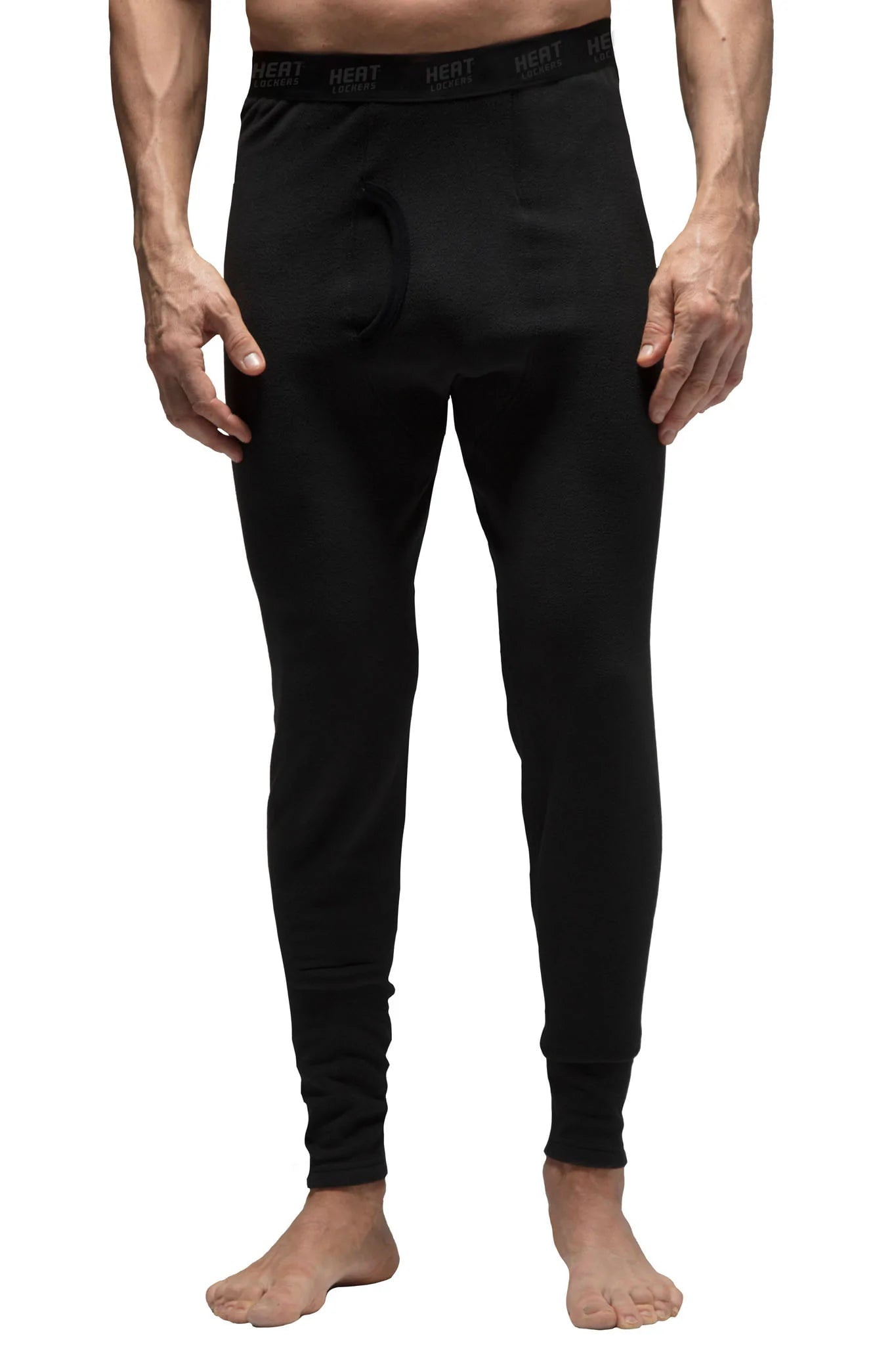 32 DEGREES Men's Heat Performance Thermal Baselayer Pants 2-Pack, Black  Medium