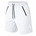 thumbnail image 1 of Men's Performance Training Shorts With Zipper Pockets (Sizes, S to 2XL), 1 of 6