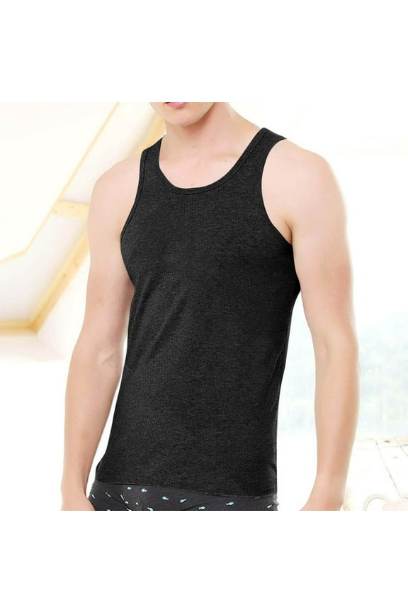 Men's Performance Workout Tank Top - Breathable Mesh Sleeveless Shirt for Gym, Running & Basketball, Moisture Control Technology, Limited Time Offer Under 10 Dollars