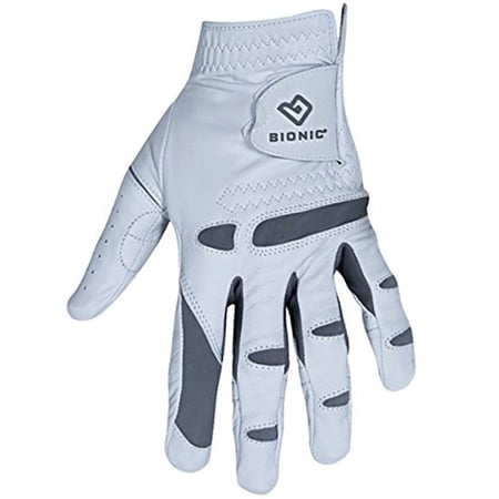 Bionic Men's Right Hand Performance Grip Pro Golf Glove - Large - White