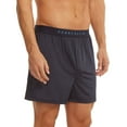 thumbnail image 1 of Men's Perry Ellis 163009 Luxe Solid Boxer Short (Navy XL), 1 of 4