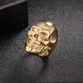 Men's Personality Punk Trendy Skull Ring