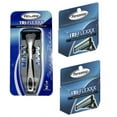 thumbnail image 1 of Men's Personna Tri-Flexxx Razor Blade Handle w/ 2 cartridges + Personna Tri-flexxx Triple Blade Refill Cartridges for Men 4 ct. (Pack of 2), 1 of 1