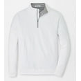 thumbnail image 1 of Men's Peter Millar Perth Performance Quarter Zip White Small, 1 of 2