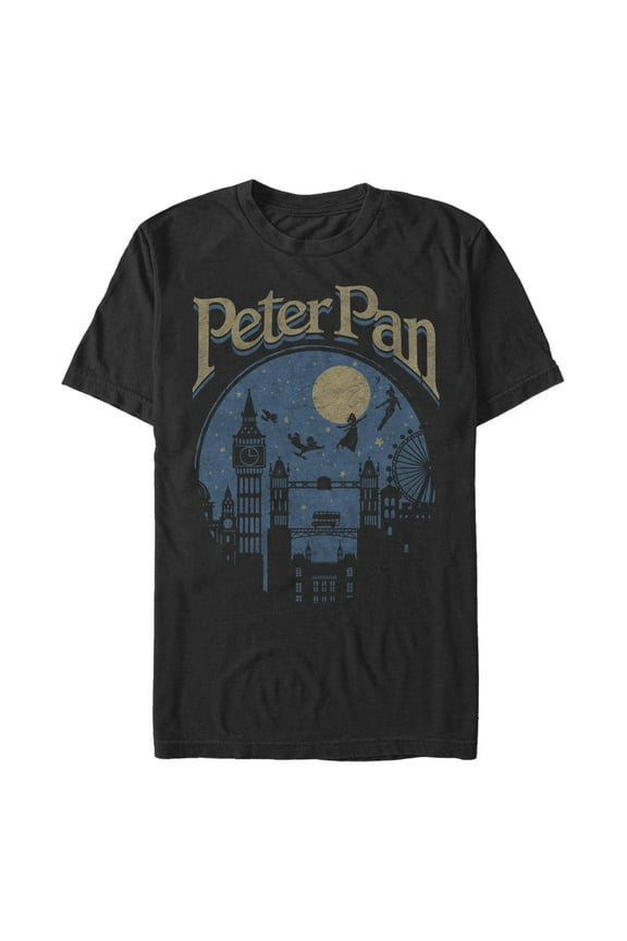Men's Peter Pan Flying Over London Graphic T-Shirt