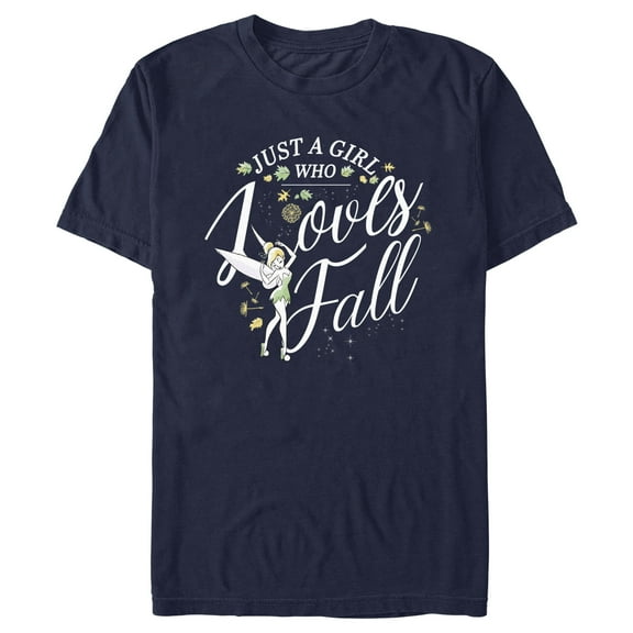 Men's Peter Pan Just A Tink Who Loves Fall Graphic T-Shirt