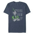 thumbnail image 1 of Men's Peter Pan Peter Pan Vintage Never Grow Up  Graphic T-Shirt, 1 of 3