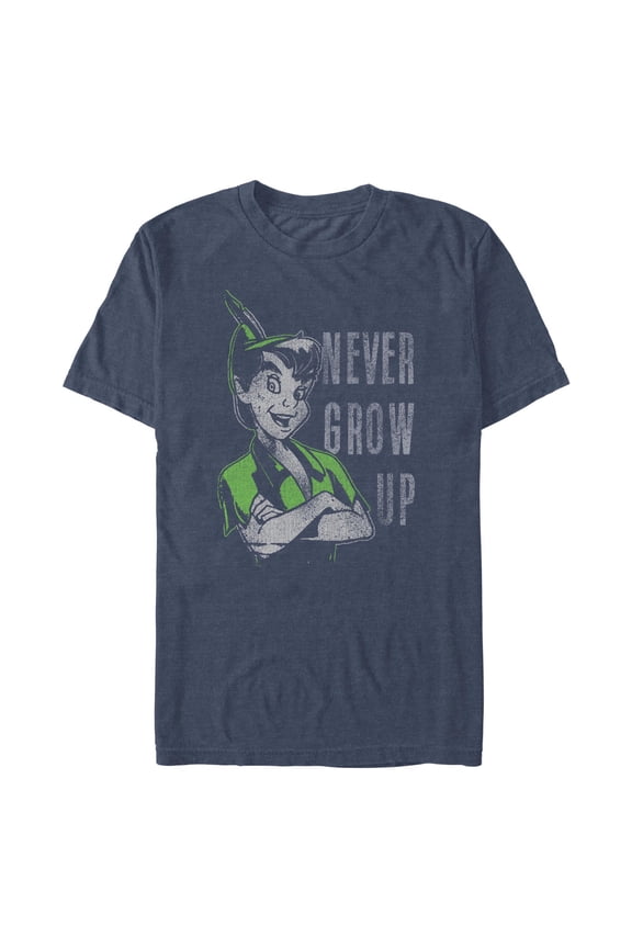 Men's Peter Pan Peter Pan Vintage Never Grow Up  Graphic T-Shirt