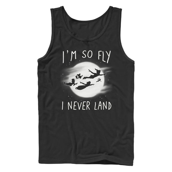Men's Peter Pan So Fly, So Never Land  Tank Top