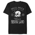 thumbnail image 1 of Men's Peter Pan Welcome to Pirate Island  Graphic Tee Black Medium, 1 of 4