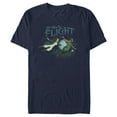 thumbnail image 1 of Men's Peter Pan & Wendy Let There be Flight  Graphic Tee Navy Blue 2X Large, 1 of 5