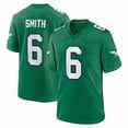 thumbnail image 1 of Men's Philadelphia Smith 6 Kelly Green Stitched T-Shirts Sports Player Game Top, Medium, 1 of 1