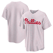 Men's Phillies Baseball Team Jersey_s Fans Gift Tee Classic Sports Short Sleeved Tops Embroidered Button-down Breathable Shirt