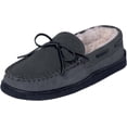 thumbnail image 1 of Minnetonka Men's Pile Lined Hardsole, Grey, Size 8w, 1 of 6