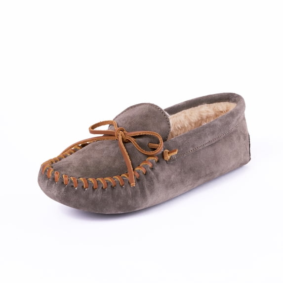 Men's Pile Lined Softsole, Charcoal, Size 11