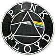 thumbnail image 1 of Men's Pink Floyd Circle Logo Embroidered Patch Black, 1 of 1