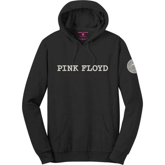 Pink Floyd Band Logo and Prism Applique Hoodie