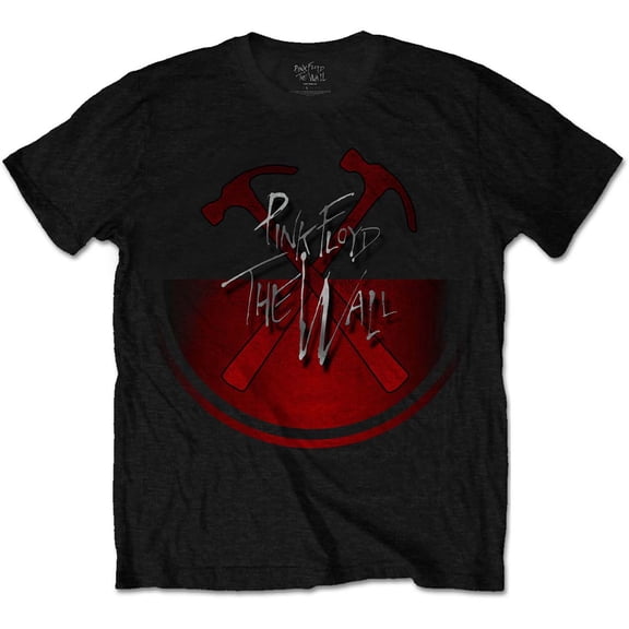 Men's Pink Floyd The Wall Oversized Hammers Slim Fit T-shirt XX-Large Black