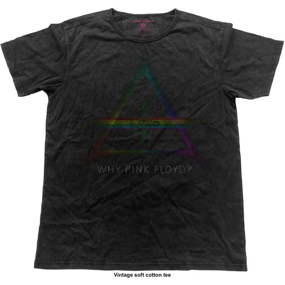 Men's Pink Floyd Why (Vintage Finish) Vintage T-shirt Medium Vintage