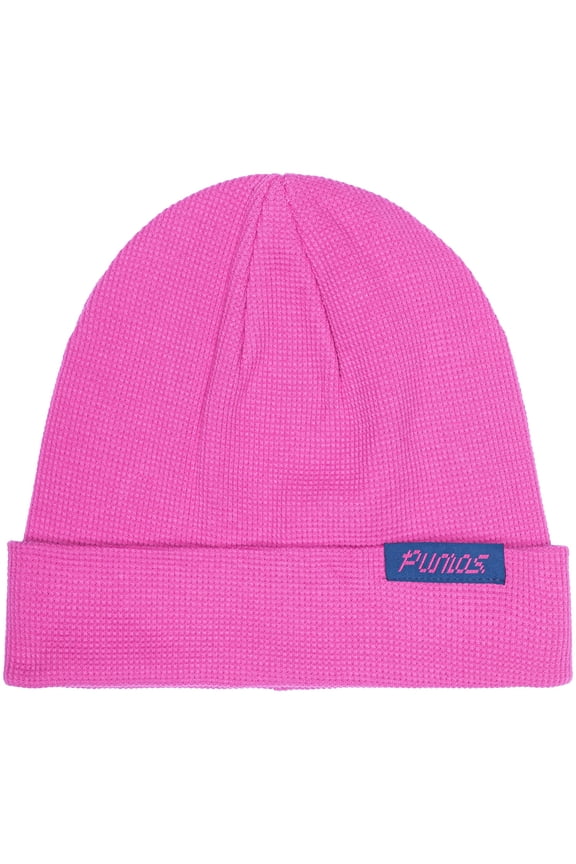 Men's Pink Pumas 3000 Cuffed Knit Hat
